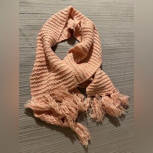 Old Navy Cozy Pink Knit Scarf BNWT
